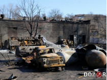 последствия пожара в Кропивницком