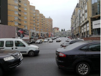Автомобили в центре Киева