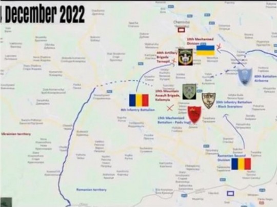 Ролик о захвате Румынией части Украины