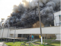 Пожар на фабрике «Ясенсвит»