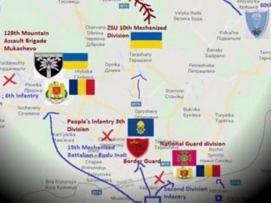 Видео о «захвате» Румынией части Украины