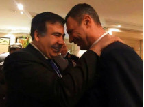 Саакашвили и Кличко