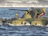 В России морской пехотинец утонул вместе с БТР