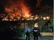 Пожар в психбольнице Одессы