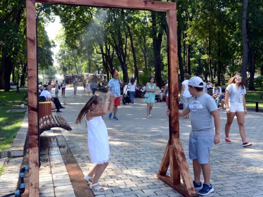 арки для распыления воды в Киеве