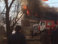Пожар в Киеве