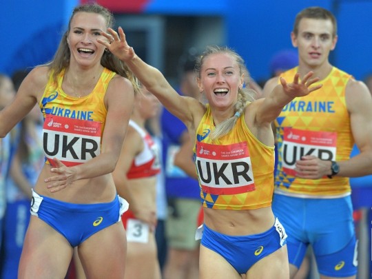 Сборная Украины по легкой атлетике