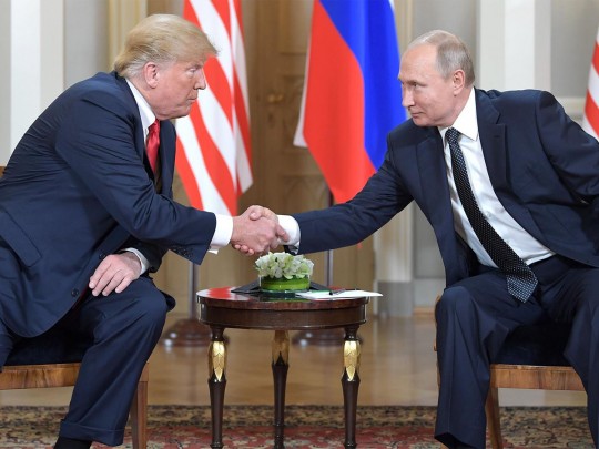 Встреча Путина и Трампа