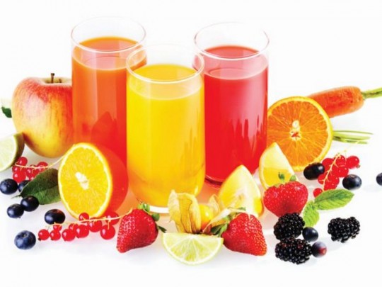 соки и фрукты