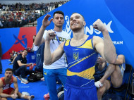 Гимнасты Верняев, Бачинская и каратистка Серегина принесли Украине еще три «золота» Европейских игр (фото) 
