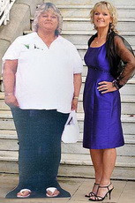 Англичанка, которая за 18 месяцев похудела со 140 до 70 килограммов, признана «женщиной 2008 года»