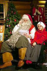 Санта-клаус из лапландии зажжет 20 декабря на киевской елке 20 тысяч лампочек