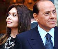 Сильвио берлускони пришлось публично извиниться перед своей женой вероникой за флирт с другими женщинами