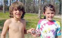 Восьмилетние двойняшки из техаса нашли алмаз весом 2,5 карата