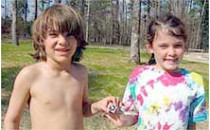 Восьмилетние двойняшки из техаса нашли алмаз весом 2,5 карата