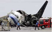 В аэропорту на окинаве сгорел китайский «боинг-737»