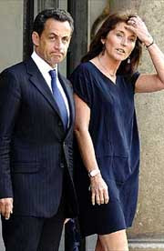 Президент николя саркози разводится с женой по ее инициативе