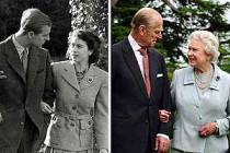 Королева елизавета ii и ее супруг герцог эдинбургский филипп отпраздновали бриллиантовую свадьбу