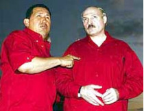 Президент венесуэлы уго чавес наградил александра лукашенко орденом и пообещал бесперебойно обеспечивать белоруссию нефтью