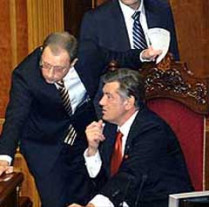 Вчера президент предложил парламенту утвердить юлию тимошенко на посту премьера, а юрия еханурова&nbsp;— на должности министра обороны