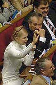 Чтобы стать премьером, юлии тимошенко пришлось проголосовать за себя