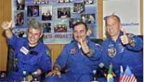 Россия получила 40 миллионов долларов за полет бразильца и американца на международную космическую станцию