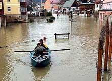 В чехии наводнение унесло жизни семи человек