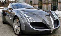 Новое роскошное спортивное купе «руссо-балт» с отделкой из зебрового дерева стоит порядка 1 миллиона 800 тысяч долларов