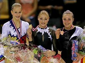 На чемпионате мира в дании 19-летняя украинская гимнастка ирина краснянская завоевала «золото» в упражнениях на бревне