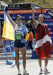 Впервые в истории самого престижного в мире нью-йоркского марафона украинская спортсменка заняла призовое место