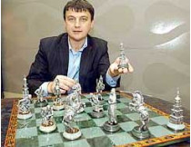 Директор киевского ювелирного дома «лобортас и карпова» игорь лобортас: «шахмат дороже наших в украине еще никто не создавал! Их стоимость 400 тысяч долларов»