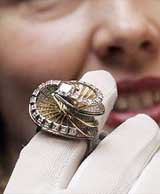 Изготовленное украинскими ювелирами уникальное золотое кольцо, которое украшают 837(! ) бриллиантов, претендует на занесение в книгу рекордов гиннесса