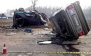 В разбившемся вчера во львовской области рейсовом автобусе травмы получили 14 человек
