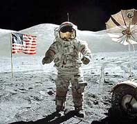 19 декабря 1972 года на землю вернулись члены последней экспедиции американцев на луну