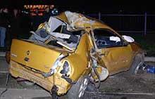 Вчерашняя ночная автокатастрофа на проспекте ватутина в киеве, в которую попала компания молодых людей, унесла четыре жизни