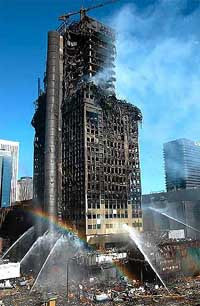 В мадриде сгорел 32-этажный небоскреб «виндзор», а в париже взорван театр «империя»