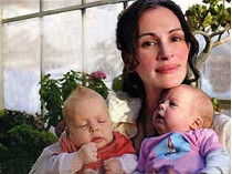Джулия робертс впервые опубликовала фото своих детей-близнецов