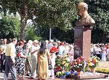 В белоруссии установлен четвертый памятник украинскому поэту тарасу шевченко