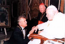 Папа римский благословил и пожелал божьей милости международному ордену святого станислава