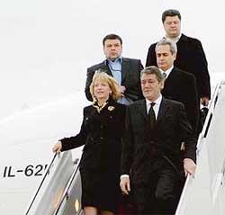 Вашингтон встретил виктора ющенко майданом «оранжевой» революции