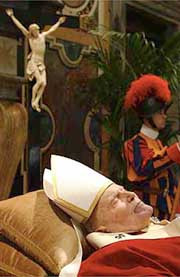 8 апреля папу римского похоронят в соборе святого петра в ватикане