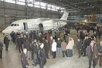 Вчера в столице презентовали второй экземпляр нового реактивного пассажирского самолета ан-148