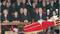 Сегодня в ватикане состоятся похороны папы римского иоанна павла ii