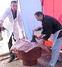 В канун пасхи цены на свинину на некоторых столичных рынках подскочили до 50 гривен за килограмм