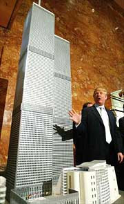 Дональд трамп хочет построить на манхэттене новые башни-близнецы