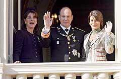 После официального вступления на престол князь альберт ii вместе с гостями отправился в оперу