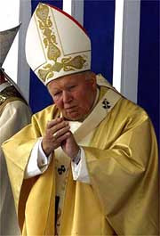 Папа римский благословил виктора ющенко на президентство