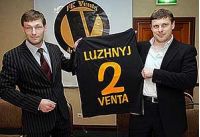 Бывший капитан сборной украины 36-летний олег лужный стал играющим тренером латвийского клуба «вента»