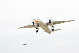 Первый полет Ан-132Д
