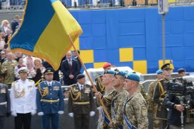 Военный парад в Киеве на День Независимости